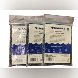 Bombas Womens Black Seamless Hipster Underwear Size XL/XXL 14-18  (Lot Of 3)